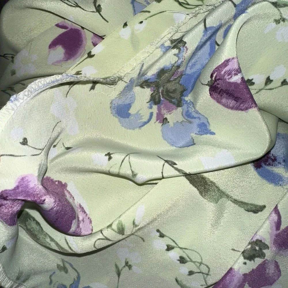 VTG Y2K 90's Express Dress‎ Garden Sundress Maxi Cottagecore Floral Fairy Prom S - Picture 9 of 9
